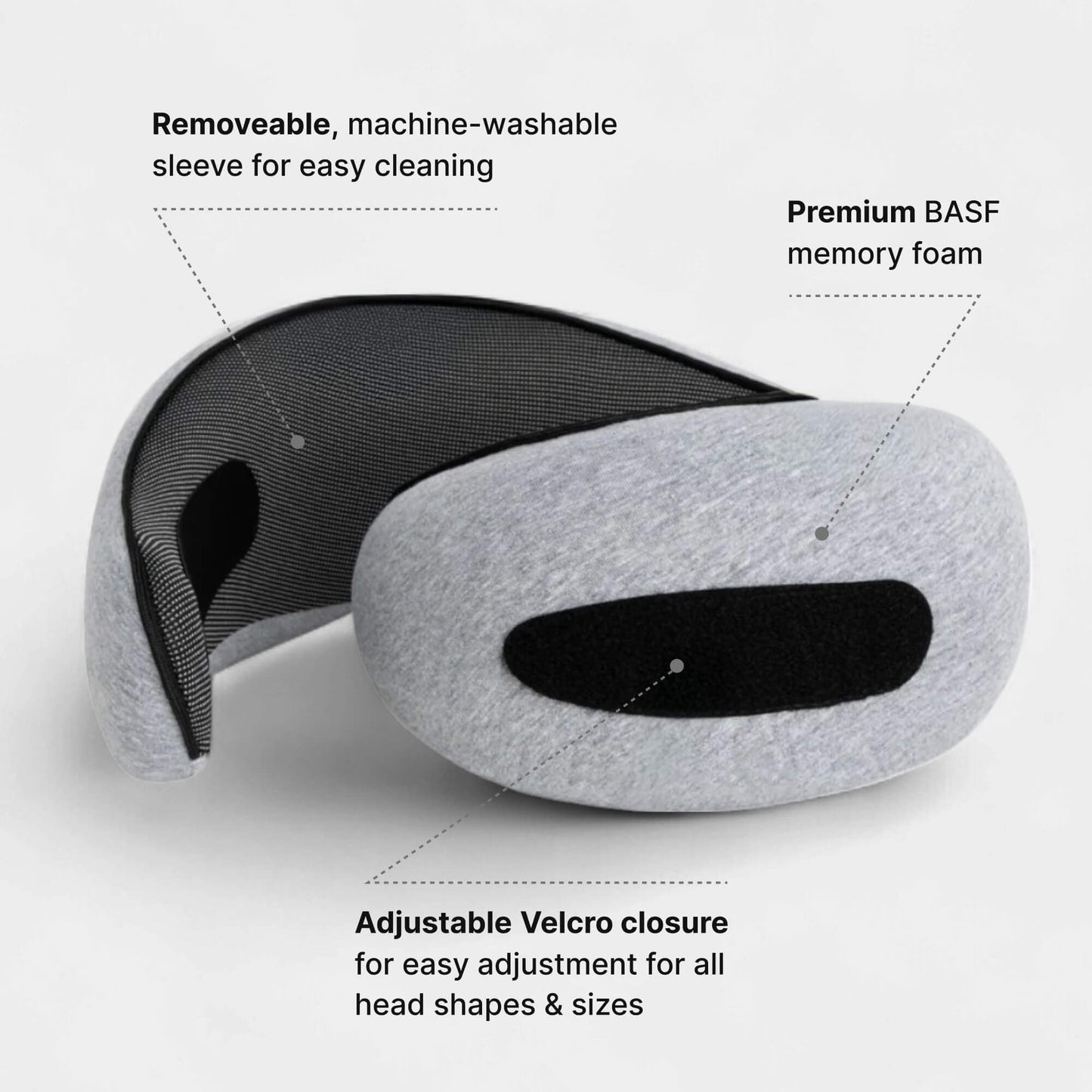 Memory Foam Travel Pillow