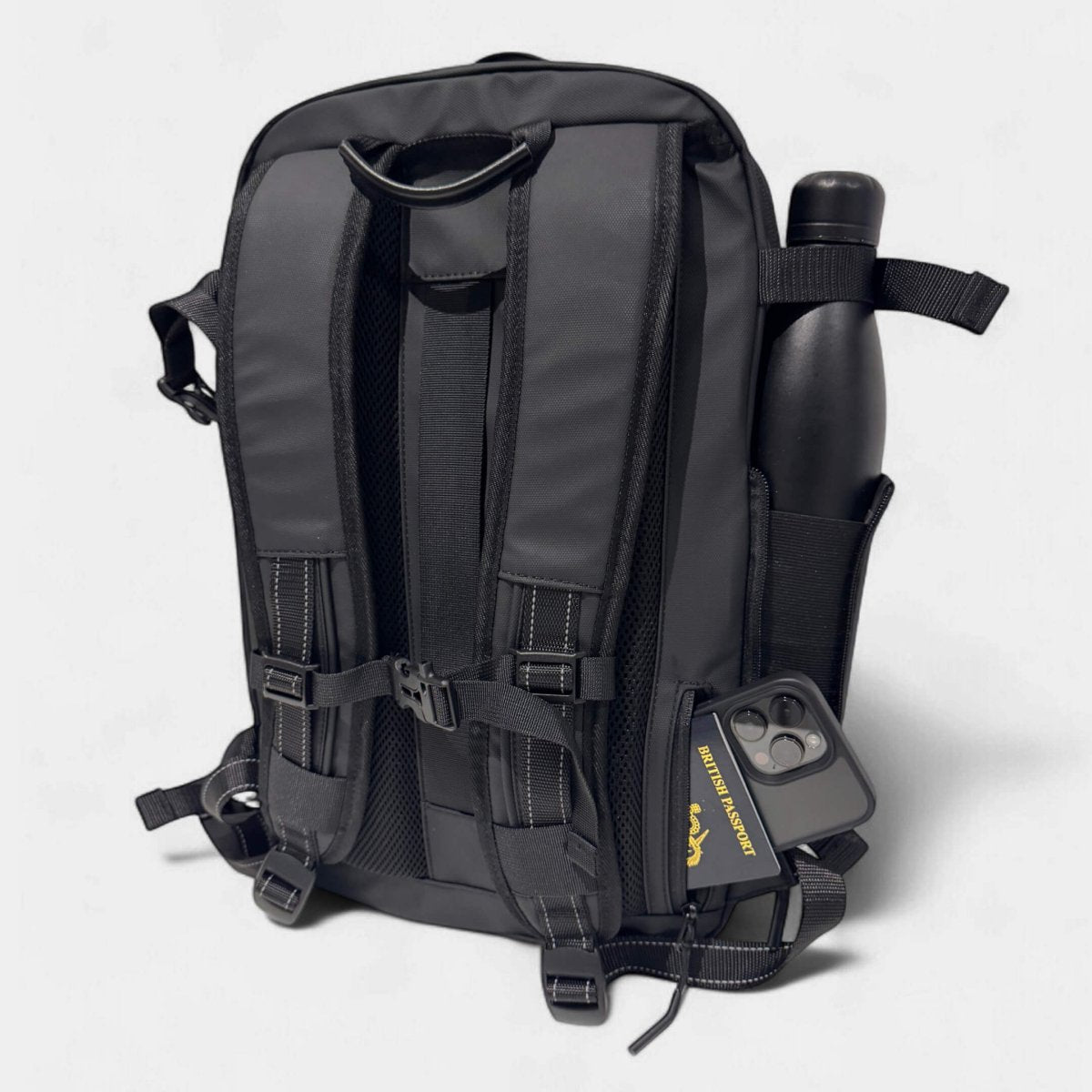 Airbag Vacuum Compression Backpack for Men - Blue Airbag Vacuum Compression Backpack for Men - Blue
